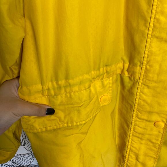 Tommy Hilfiger Snap Button Front Jacket Yellow Men's Size Medium - Picture 9 of 12